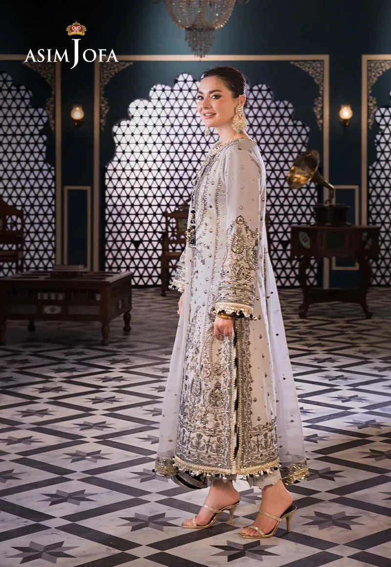 Asim Jofa Fasana e Ishq Eid Luxury Lawn Black Chiffon – view 7 – Poshaq