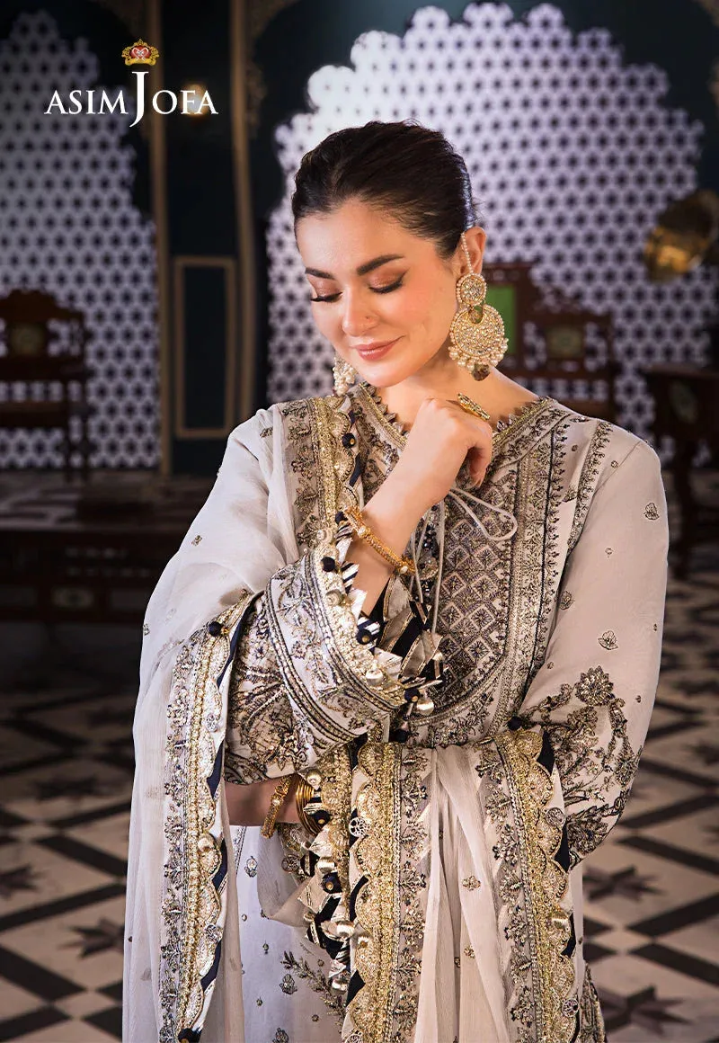 Asim Jofa Fasana e Ishq Eid Luxury Lawn Black Chiffon – view 9 – Poshaq