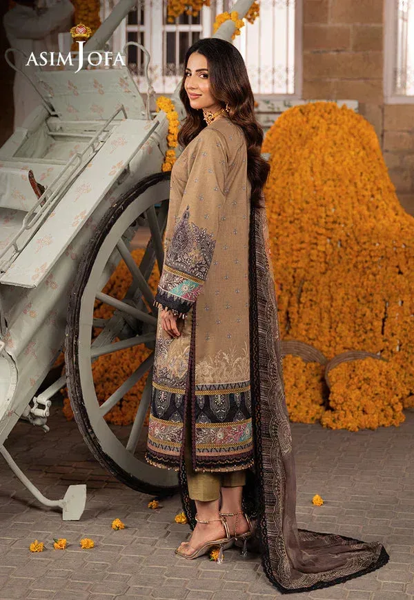 Asim Jofa Aira Summer Prints Chiffon – view 3 – Poshaq