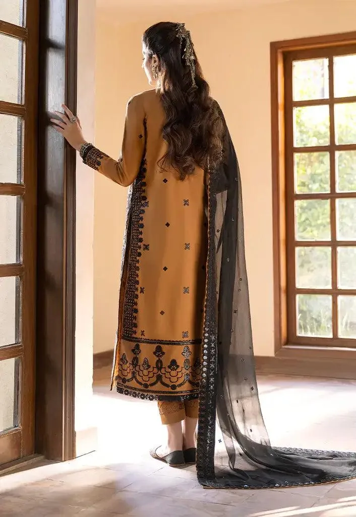 Asim Jofa Eid Festive 2023 Gold Chiffon – view 2 – Poshaq