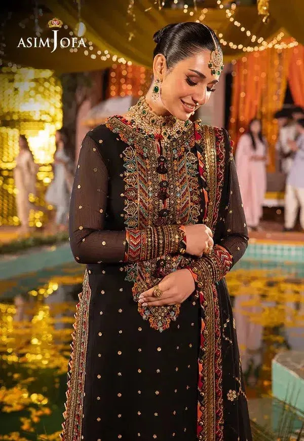 Asim Jofa Dastaan Collection 24 Organza – view 8 – Poshaq