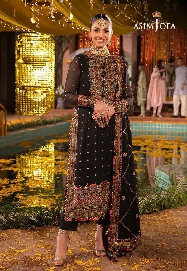 Asim Jofa Dastaan Collection 24 Organza – view 9 – Poshaq