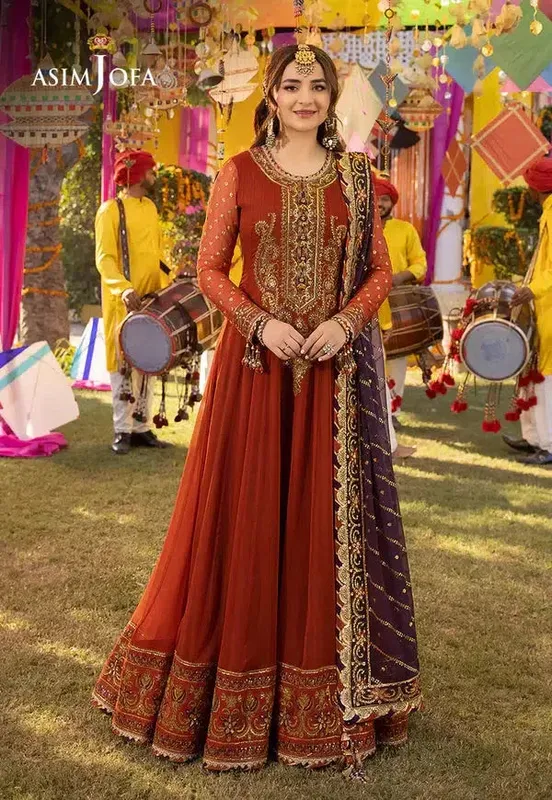 Asim Jofa Dastaan Collection 24 Chiffon – view 1 – Poshaq