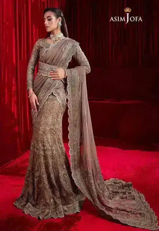 Asim Jofa Bekhudi Luxury Chiffon 23 Chiffon – view 1 – Poshaq