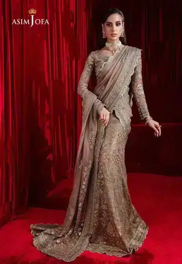 Asim Jofa Bekhudi Luxury Chiffon 23 Chiffon – view 2 – Poshaq