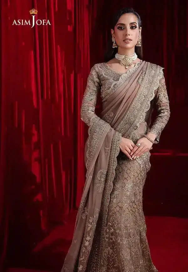 Asim Jofa Bekhudi Luxury Chiffon 23 Chiffon – view 3 – Poshaq