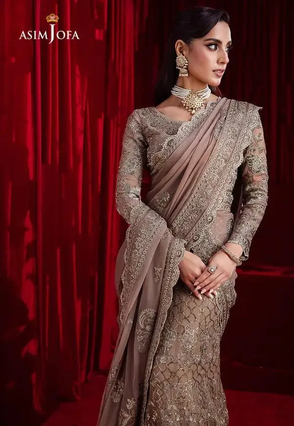 Asim Jofa Bekhudi Luxury Chiffon 23 Chiffon – view 4 – Poshaq