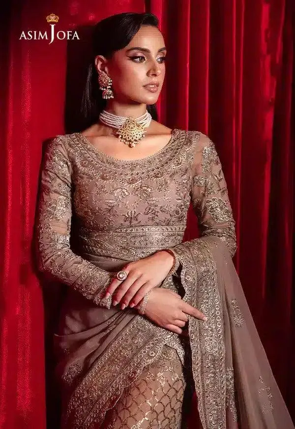 Asim Jofa Bekhudi Luxury Chiffon 23 Chiffon – view 5 – Poshaq