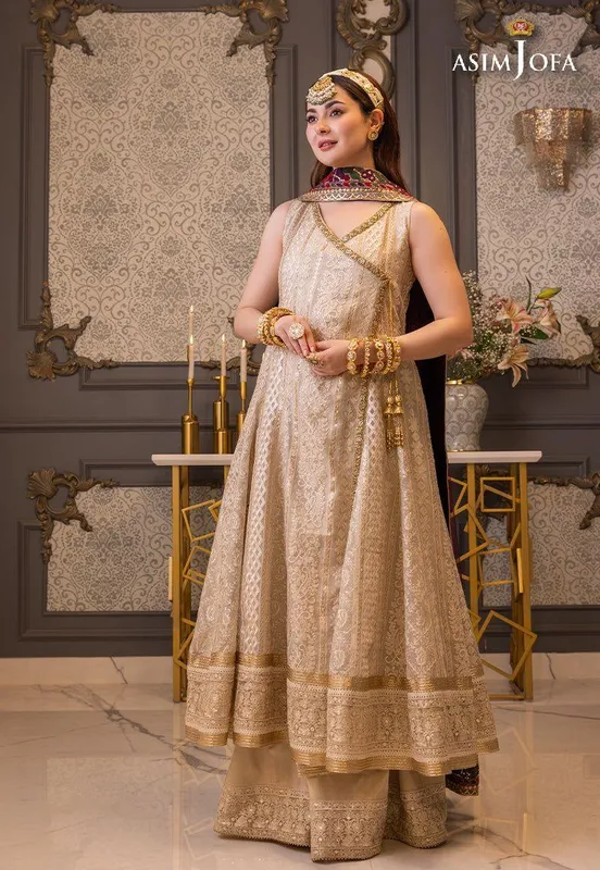 Asim Jofa Ivory Cotton – view 1 – Poshaq