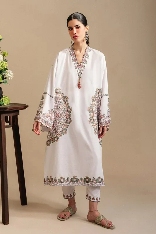 Elan Winter Basics 25 Off White Cotton – view 1 – Poshaq