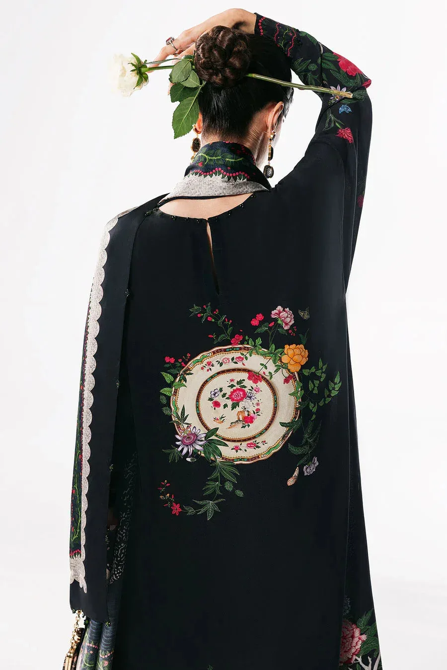 Elan Auree Pret Black Silk – view 2 – Poshaq