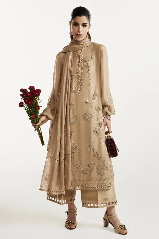 Elan light brown Cotton – view 1 – Poshaq