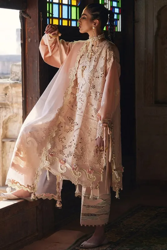 Elan Luxury Lawn 25 Light Skin Cotton – view 1 – Poshaq