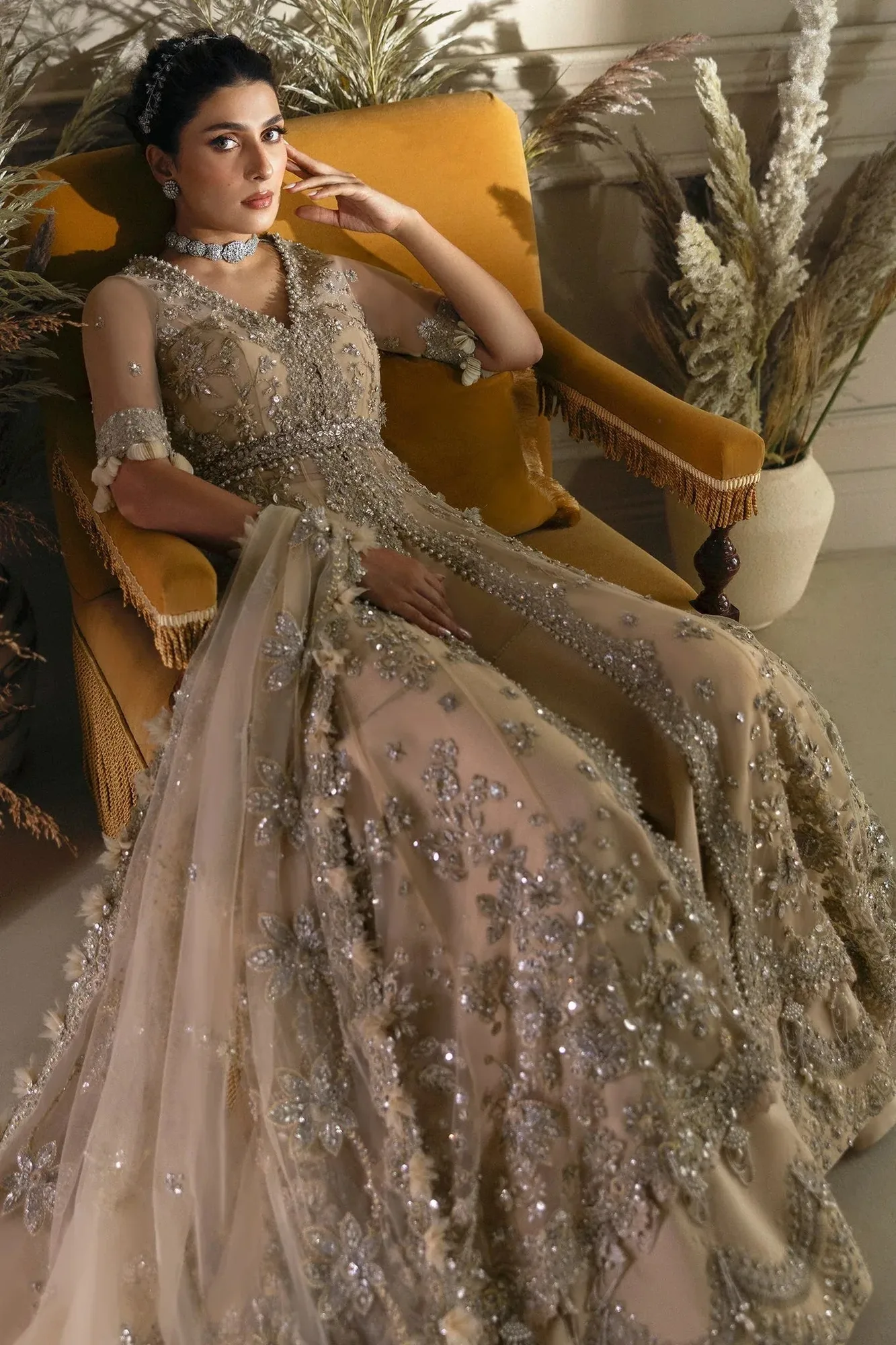Elan Wedding Festive 24 Skin Net – view 2 – Poshaq
