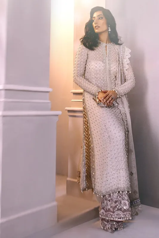 Elan Demi Couture Onirique Lilac Organza – view 1 – Poshaq