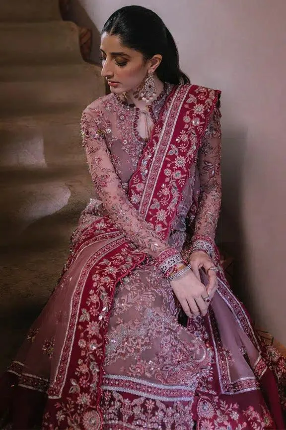 Elan Wedding Festive 23 Pink Raw Silk – view 4 – Poshaq