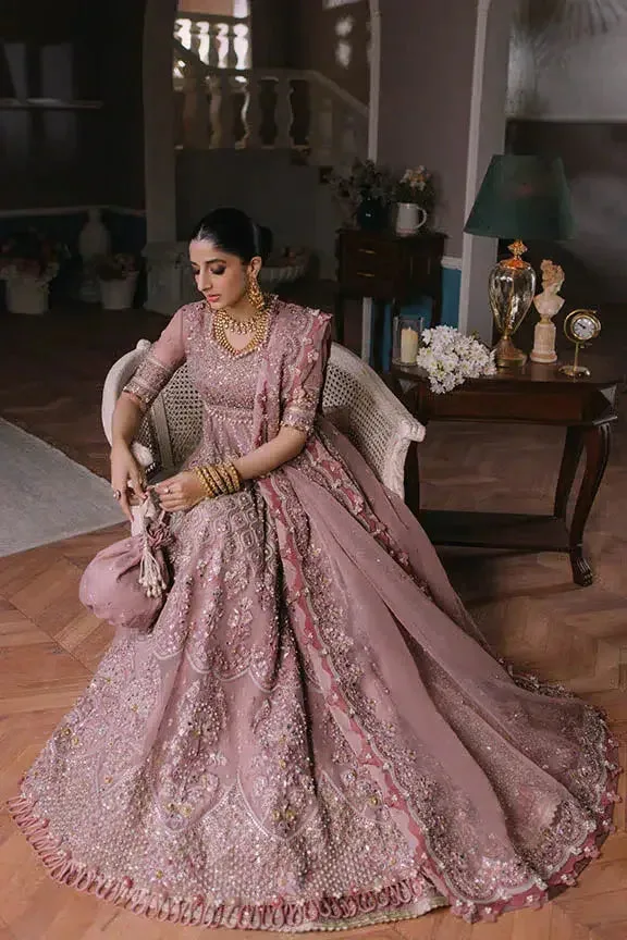 Elan Wedding Festive 23 Tea Pink Raw Silk – view 5 – Poshaq