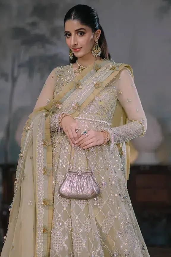 Elan Wedding Festive 23 Green Raw Silk – view 4 – Poshaq