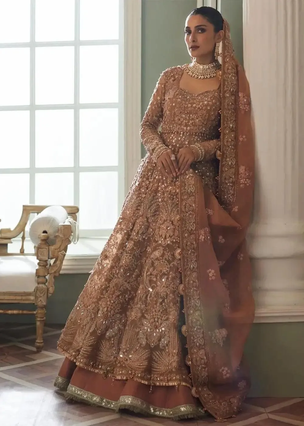 Elan Wedding Festive 23 Raw Silk – view 3 – Poshaq