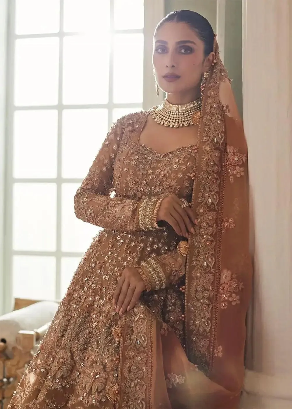 Elan Wedding Festive 23 Raw Silk – view 4 – Poshaq