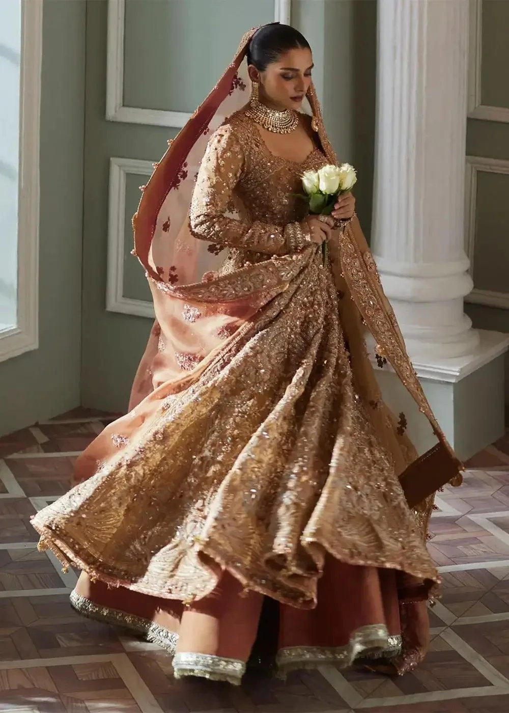 Elan Wedding Festive 23 Raw Silk – view 5 – Poshaq