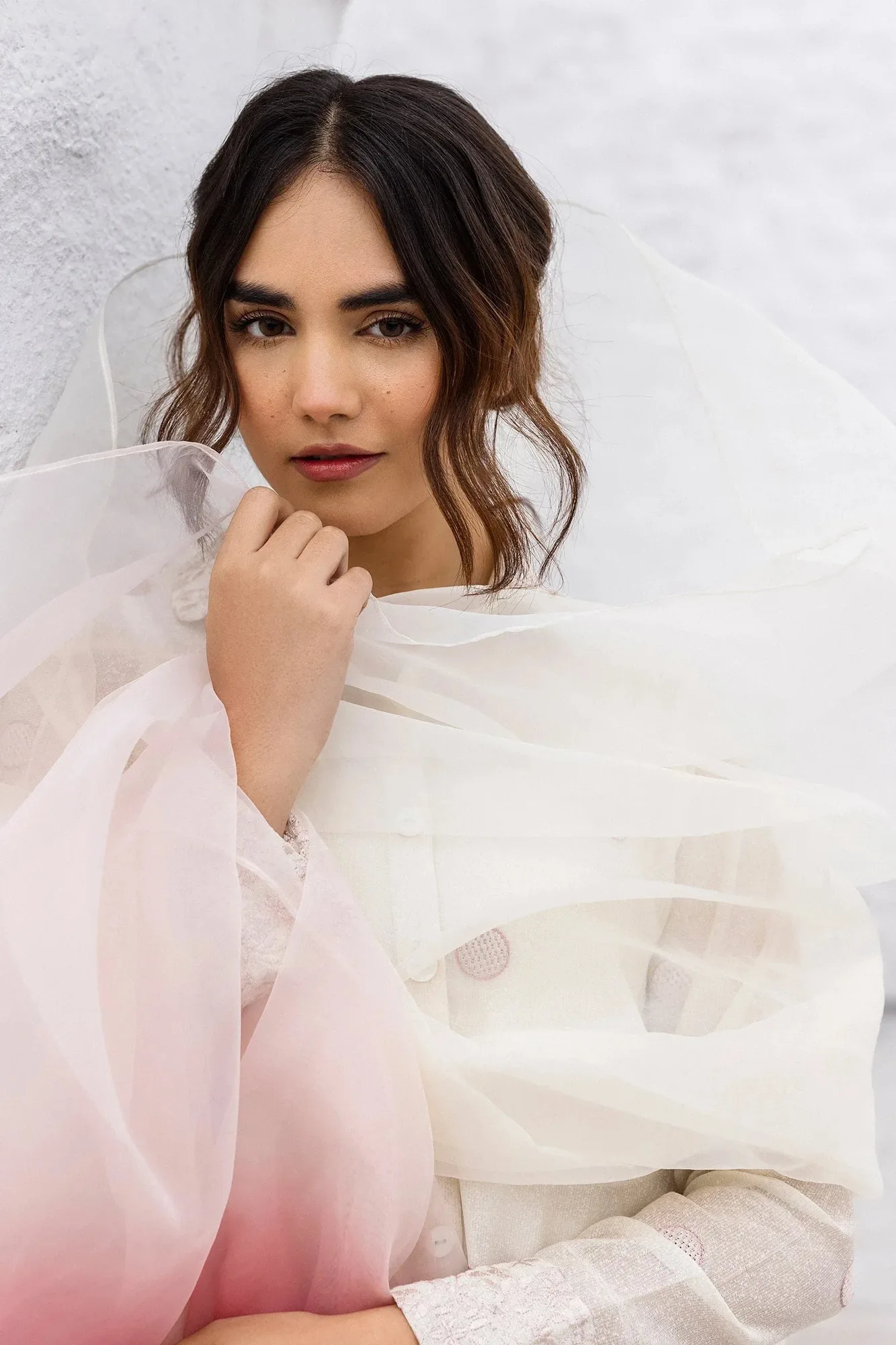 Erum Khan Ramadan Edition White Organza – view 3 – Poshaq