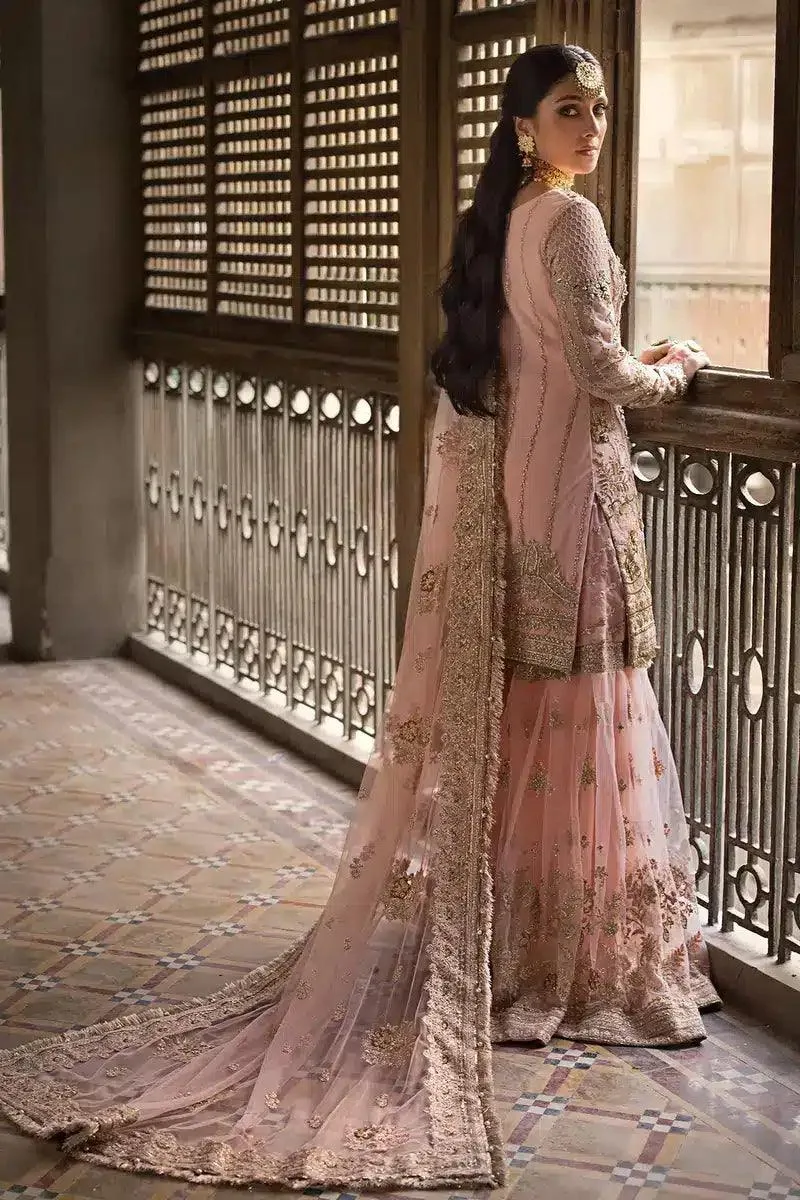 Erum Khan Jahan Wedding 23 Pink Cotton Silk – view 6 – Poshaq