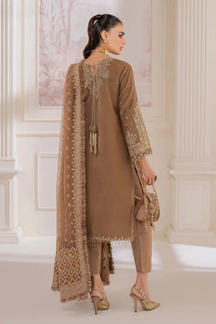 Baroque Velvet 25 Light Brown Chiffon – view 2 – Poshaq