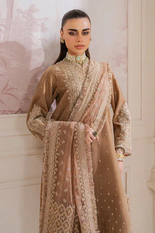 Baroque Velvet 25 Light Brown Chiffon – view 4 – Poshaq