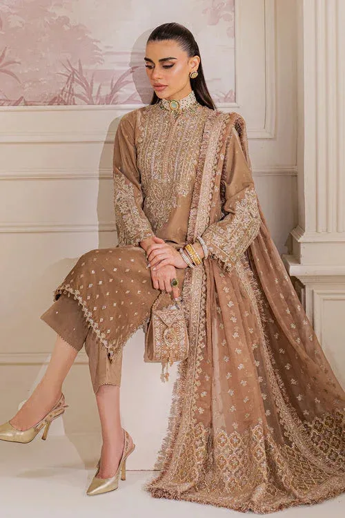 Baroque Velvet 25 Light Brown Chiffon – view 6 – Poshaq