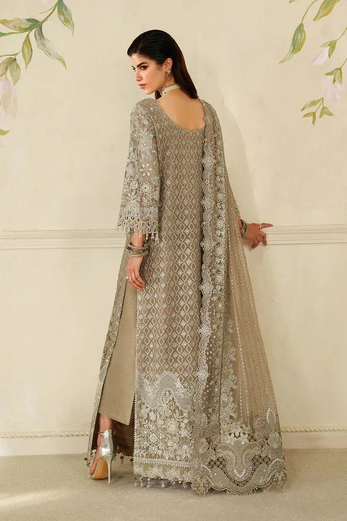 Baroque Chantelle 25 Coffee Organza – view 5 – Poshaq