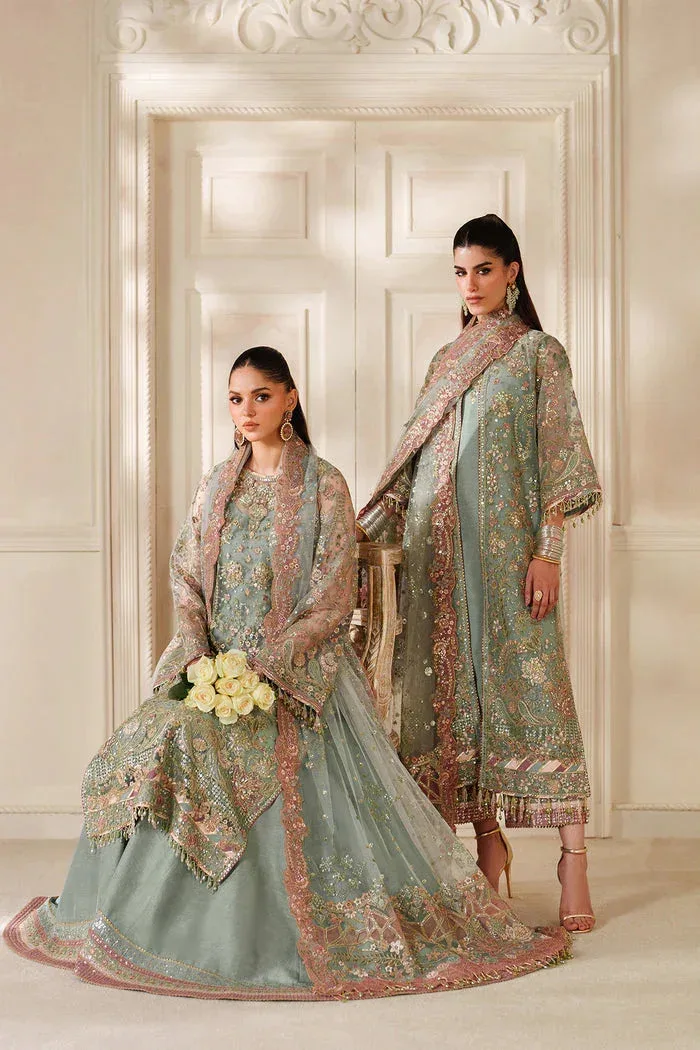 Baroque Chantelle 25 Mint Green Organza – view 10 – Poshaq