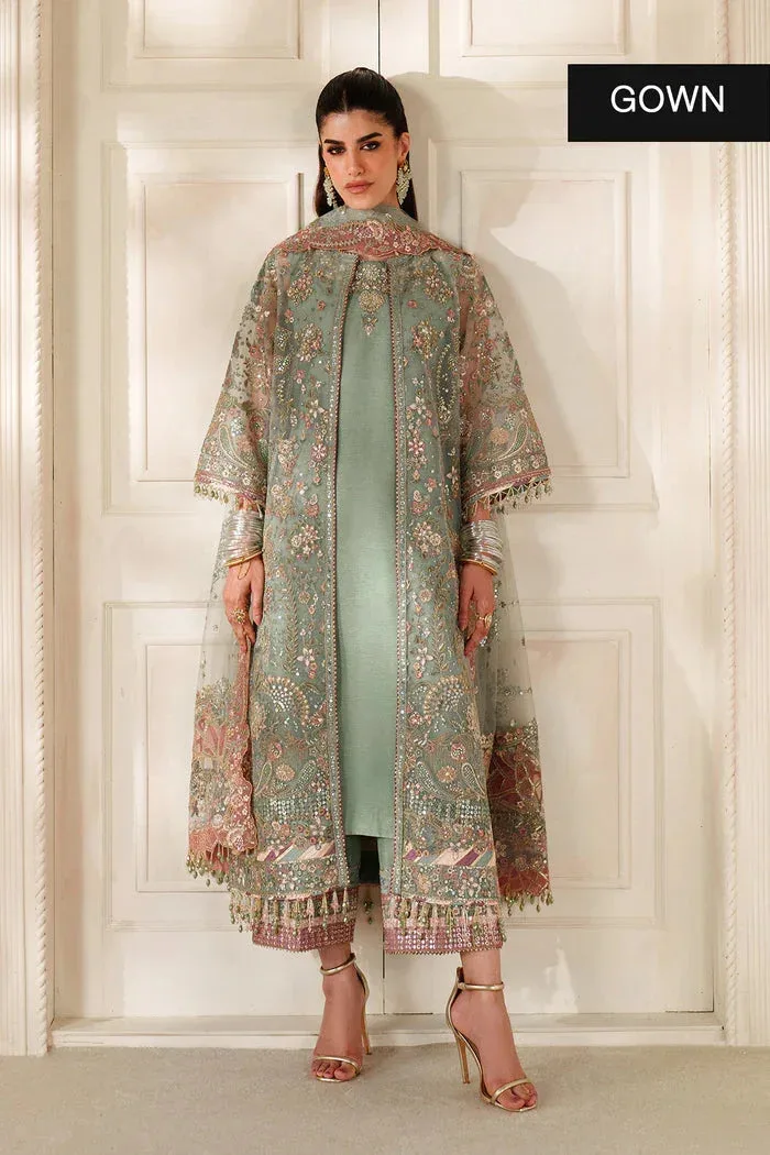 Baroque Chantelle 25 Mint Green Organza – view 4 – Poshaq