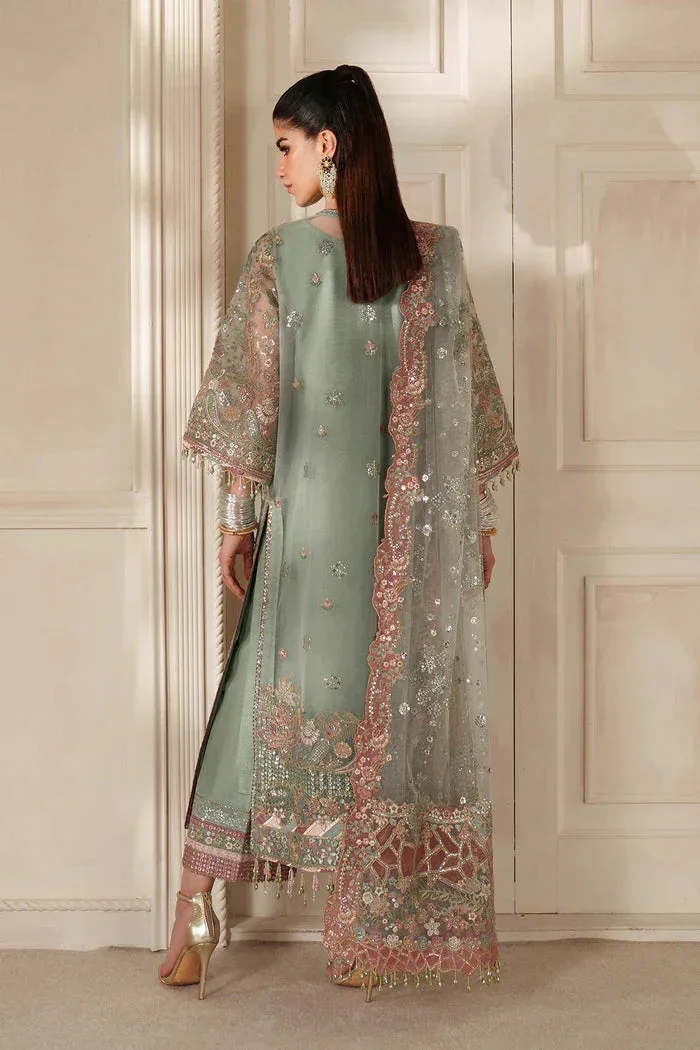 Baroque Chantelle 25 Mint Green Organza – view 5 – Poshaq
