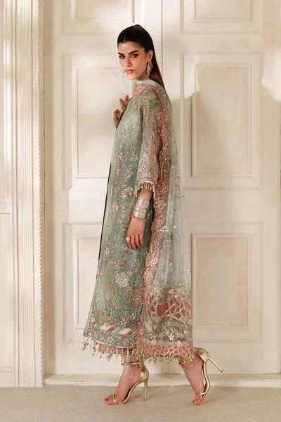 Baroque Chantelle 25 Mint Green Organza – view 9 – Poshaq
