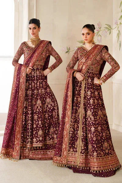 Baroque Chantelle 25 Wine Organza – view 1 – Poshaq