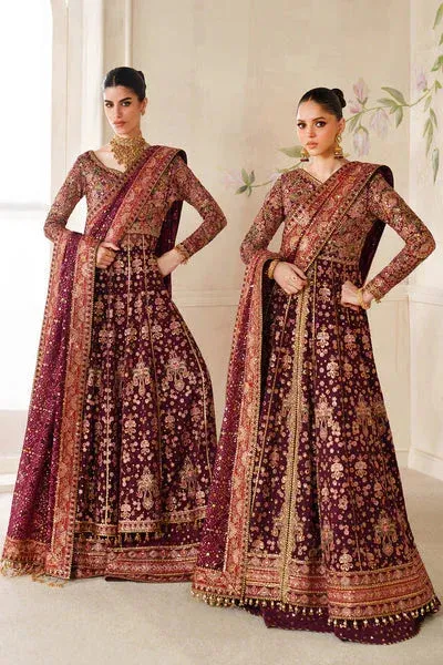 Baroque Chantelle 25 Wine Organza – view 1 – Poshaq