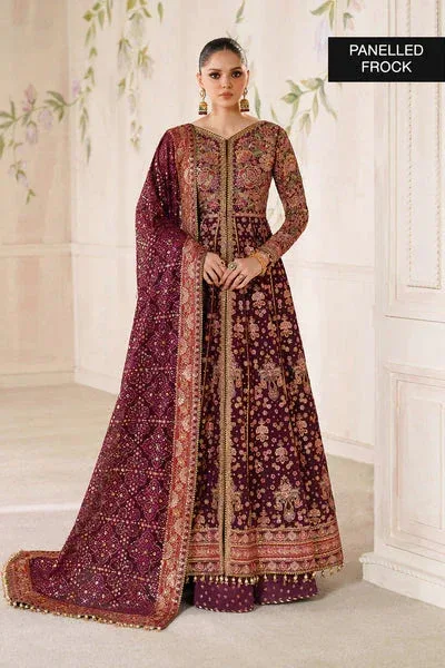 Baroque Chantelle 25 Wine Organza – view 2 – Poshaq