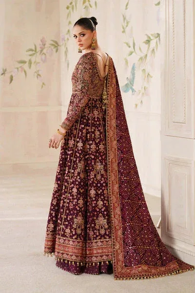 Baroque Chantelle 25 Wine Organza – view 3 – Poshaq