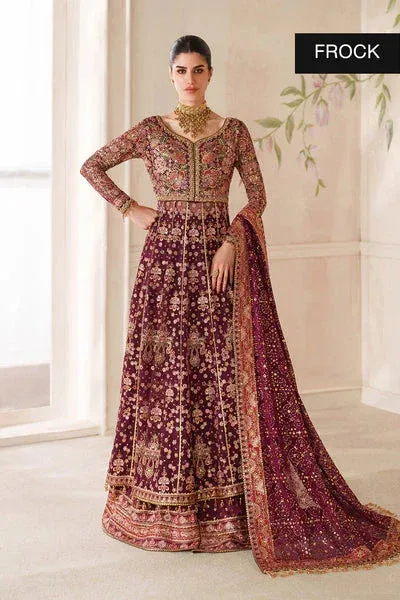 Baroque Chantelle 25 Wine Organza – view 4 – Poshaq