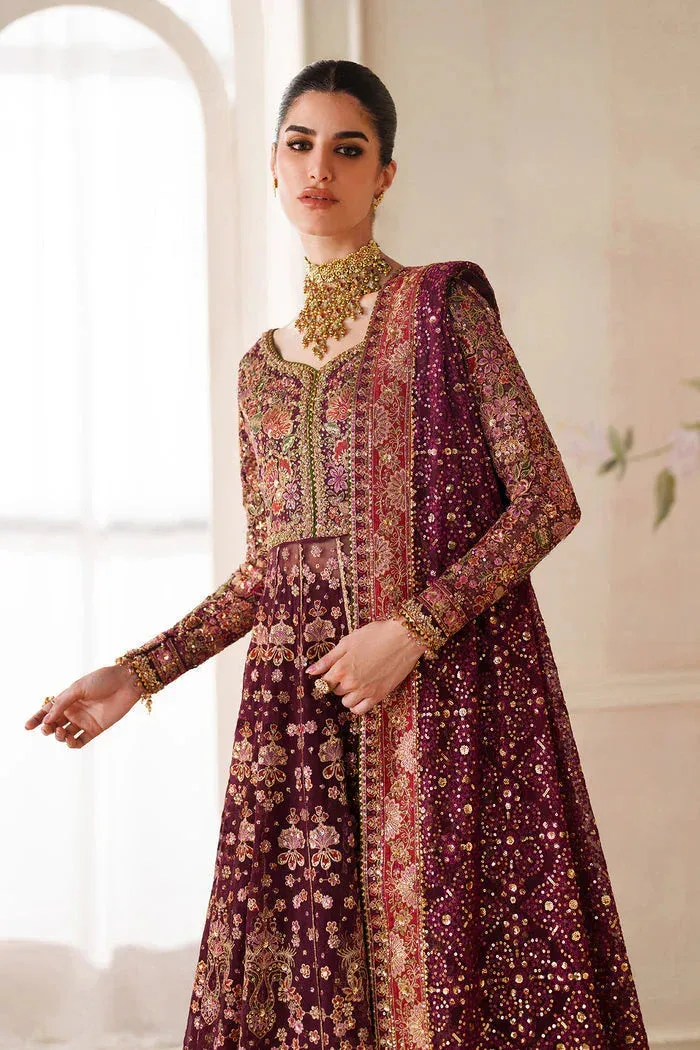 Baroque Chantelle 25 Wine Organza – view 8 – Poshaq