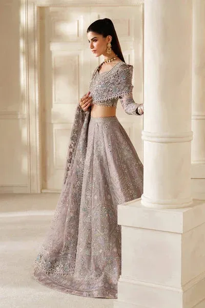 Baroque Chantelle 25 Lilac Gray Organza – view 10 – Poshaq