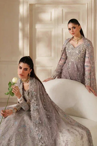 Baroque Chantelle 25 Lilac Gray Organza – view 11 – Poshaq