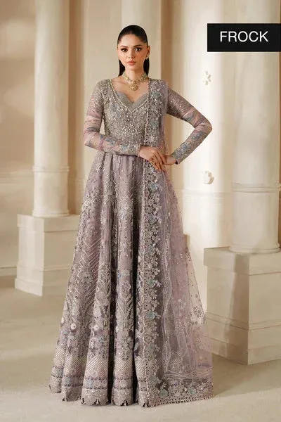 Baroque Chantelle 25 Lilac Gray Organza – view 2 – Poshaq