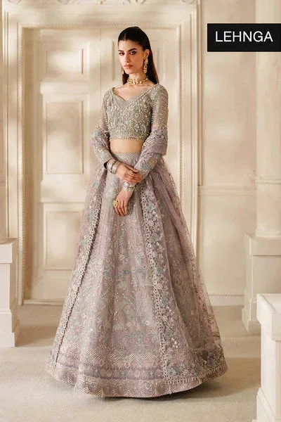 Baroque Chantelle 25 Lilac Gray Organza – view 4 – Poshaq