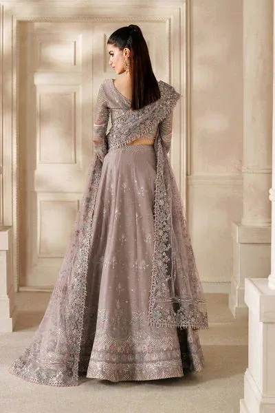 Baroque Chantelle 25 Lilac Gray Organza – view 5 – Poshaq