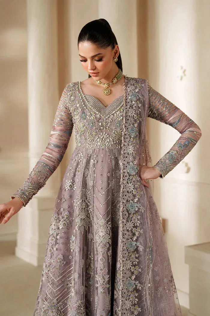 Baroque Chantelle 25 Lilac Gray Organza – view 7 – Poshaq