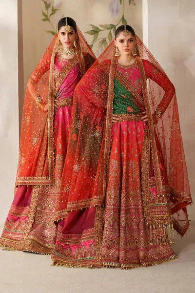 Baroque Chantelle 25 Hot Pink Raw Silk – view 1 – Poshaq