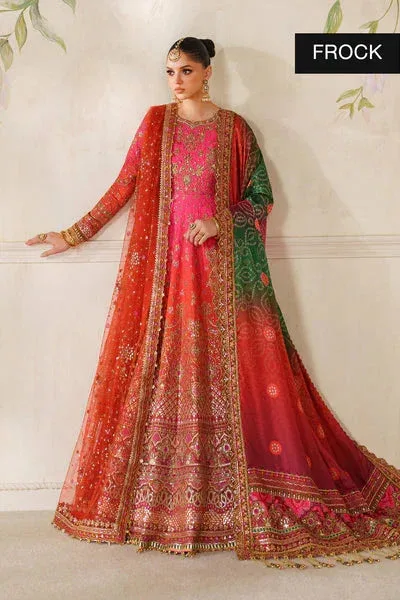 Baroque Chantelle 25 Hot Pink Raw Silk – view 2 – Poshaq