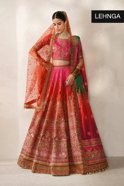 Baroque Chantelle 25 Hot Pink Raw Silk – view 4 – Poshaq